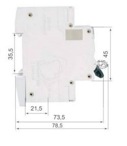 Leistungsschalter RV30 - 6KA 2P 32A