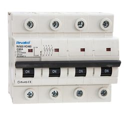 Interruptor automático RV303H 4P 100A Curva C