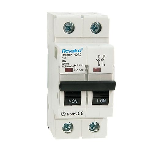 Interruptor de maniobra RV302H 2P 32A
