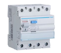 Interruptor diferencial 4P 25A 30mA tipo A HI