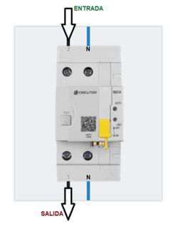 REC4-2P-40-30M Type A zelfherstellende differentieelschakelaar