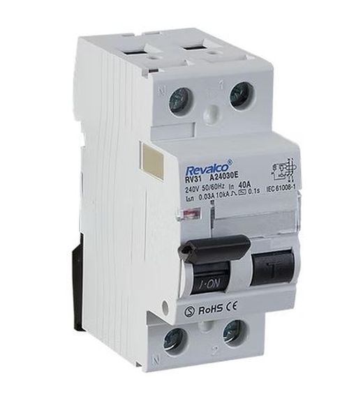 Interruptor diferencial RV31 2P 40A 30mA clase A