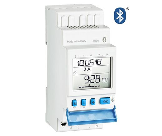Horloge numérique hebdomadaire programmable 2 canaux Bluetooth de Dinuy