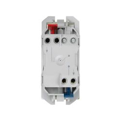 Simon 270 10 AX Drucktastenschalter mit mattschwarzem schmalem Modul