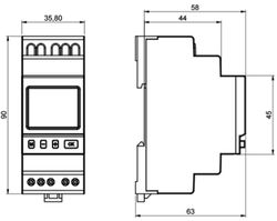 Dinuy 1 Channel Astronomical Weekly Switch
