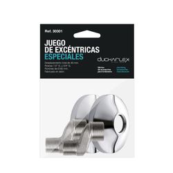 Juego de excéntricas y florones 3/4″ G
