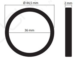 Juntas estrechas Klingerit a granel 1″ 1/2