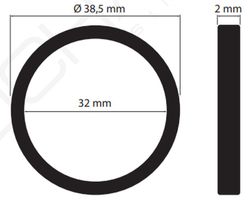 Klingerit Stretti giunti alla rinfusa 1″ 1/4