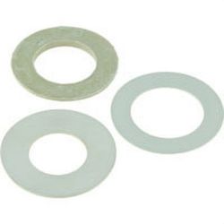 Juntas planas blancas de 3/8"