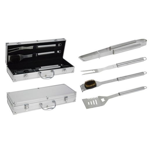 Kit 4 piezas accesorios para barbacoa