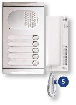 Kit de áudio 4150 / AL 5 moradias