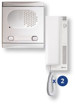 Kit audio 4220/AL 2 viviendas Golmar