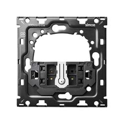 Kit back para 1 elemento con 1 conmutador pulsante Simon 100