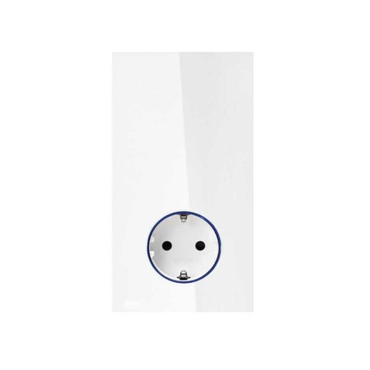 Kit base de enchufe schuko HUB PRO iO Simon 100 blanco