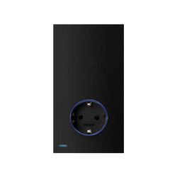 Kit base de enchufe schuko HUB PRO iO Simon 100 negro mate
