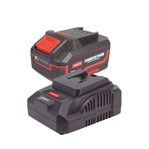 Connected Power ProSeries 18V-4.0 Ah Ratio Accu + Lader Kit