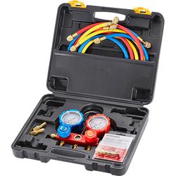 Maletín kit n°4 - Analizador de 2 vías refrigeración en glicerina para gases R410/R32 Hecapo