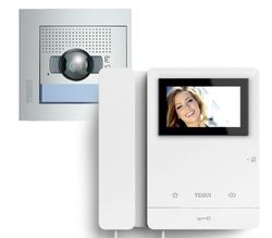 Kit vidéo 1 logement 2 fils, panneau SFERA NEUF et un moniteur SERIE 8