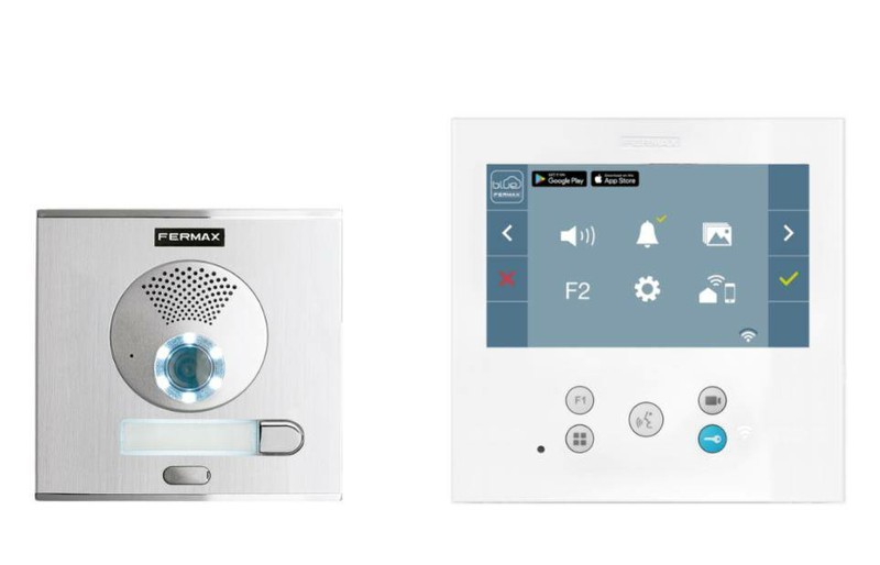 Fermax 1/W DUOX colour accessible video door entry kit Intercom System  Specifications