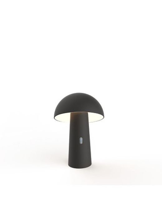 Candeeiro de mesa ajustável preto shitake