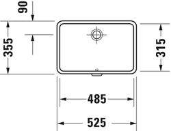 Unterbauwaschbecken von Duravit Vero