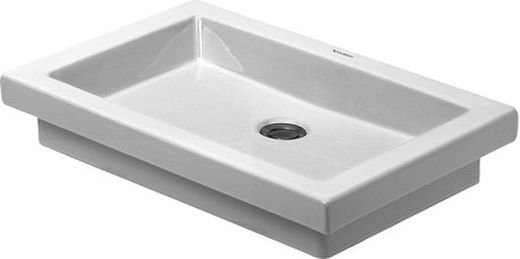 Lavabo Duravit 2nd floor desde arriba
