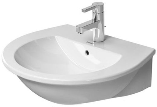 Lavabo Duravit Darling New avec trop-plein et base pour robinet
