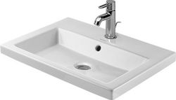 Duravit 2. Stock eingebautes Waschbecken