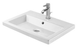 Duravit 2. Stock eingebautes Waschbecken