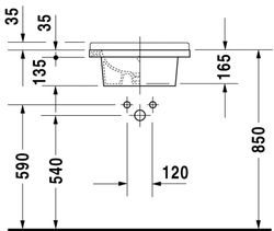 Duravit Starck 3 Waschtischunterschrank