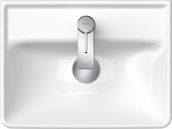 Lavabo D-Neo senza troppopieno e senza foro