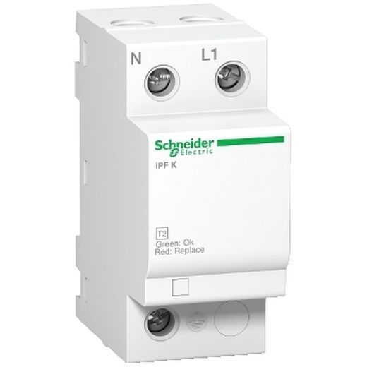 Limitador de sobretensão transiente tipo 2, Acti9 iPF K, 1P+N, 40 kA, 340V