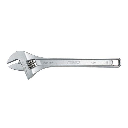 Clé réglable en acier au chrome-vanadium 375mm IREGA Série 92