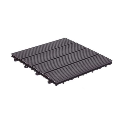 Piso artificial de polipropileno 30x30cm 6 unidades