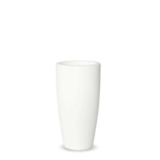 Macetero de color blanco BAMBÚ 70
