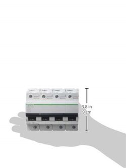 Interruttore automatico C120N 4 poli 100A C 10000A 415V Schneider electric