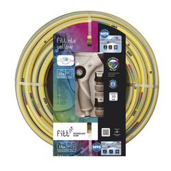 Manguera de riego FITT NTS Yelow Plus con accesorios