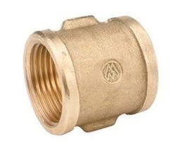 Manguito latón cromado 3/8" hembra - 3/8" hembra Metalgrupsa