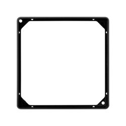 Cornice di finitura per 1 elemento nero Simon 27