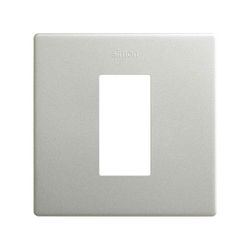 Marco estética mínima para 1 elemento aluminio Simon 270