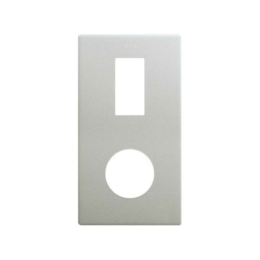 Cadre esthétique minimal Simon 270 avec 2 éléments de prise + module étroit en aluminium
