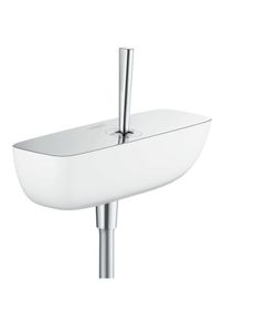 Freiliegender Einhebel-Duschmischer Puravida weiß / chrom Hansgrohe