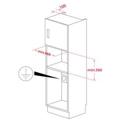 20L Teka-integratiemagnetron MS 620 BIH