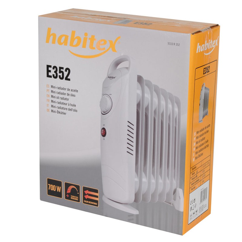 Mini-Ölradiator E352 HABITEX 700 W — Rehabilitaweb