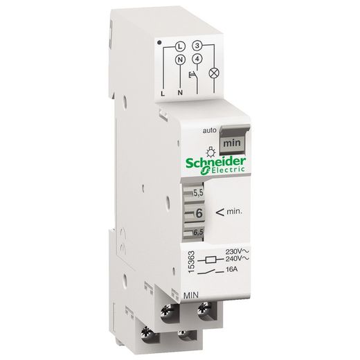 Automatische traptimer 220V AC 1-7 minimum Schneider electric