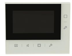 Monitor de cor 4.3 "bem-vindo-m branco sem mão