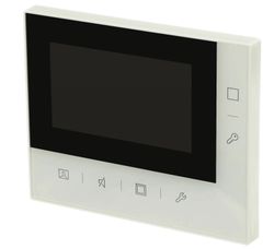 Monitor de cor 4.3 "bem-vindo-m branco sem mão
