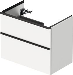 Mueble bajo para lavabo suspendido D-Neo para lavabo a la derecha