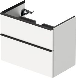 D-Neo wandonderbouw voor wastafel met wastafel links