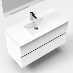 Mueble de baño de 100x46cm serie Ana